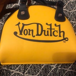 Von Dutch mini bowling bag